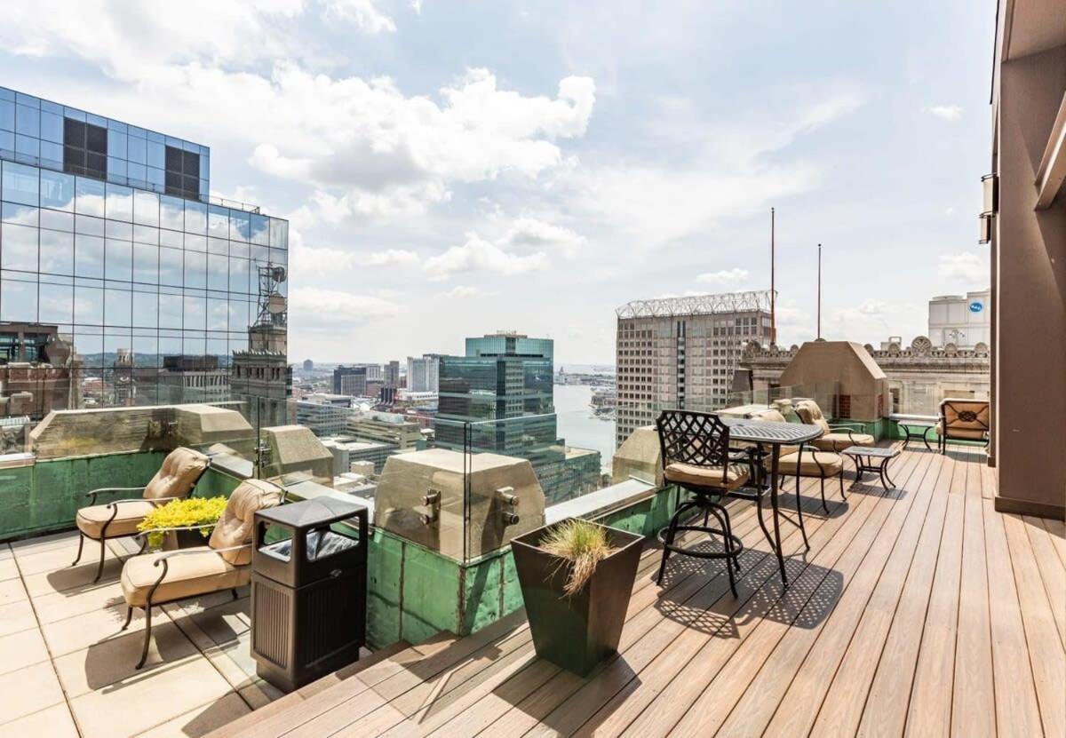 2B 2Ba Luxury Downtown Suite Rooftop Deck & Gym Балтимор Екстериор снимка